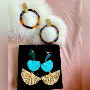 Anthropology bundle of earrings